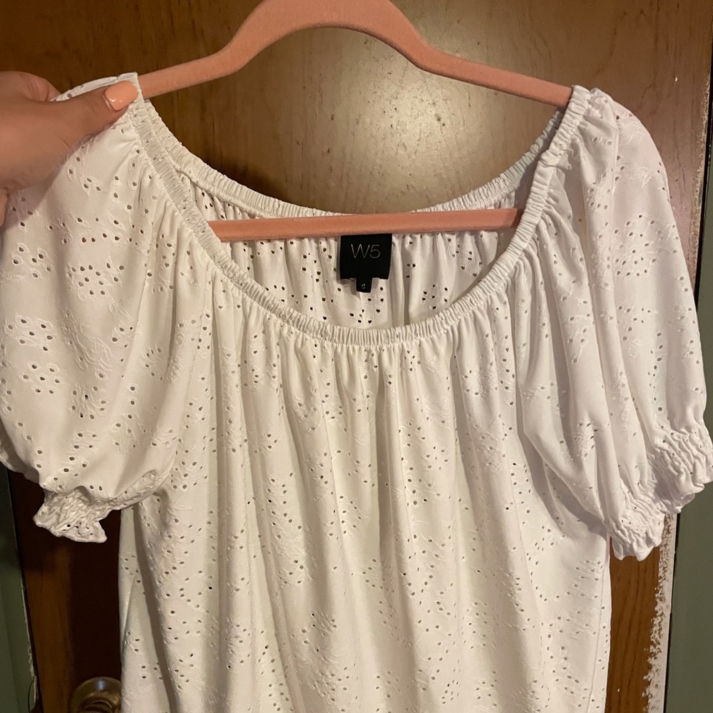 Cute off the shoulder shirt